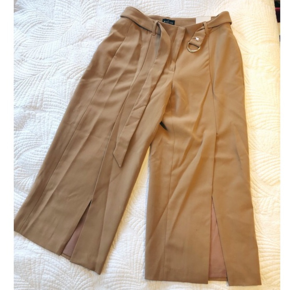 NWT White House Black Market Crops in Sandalwood.